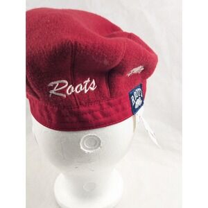 Roots Canada Poor Boy‎ Flat Cap Hat Youth Small - NWT